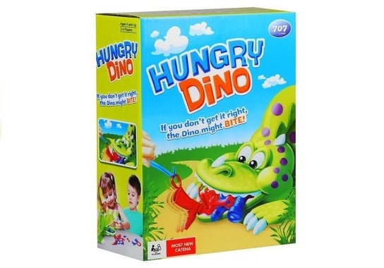 Gra Zręcznościowa Głodny Dinozaur Dino Lean Toys