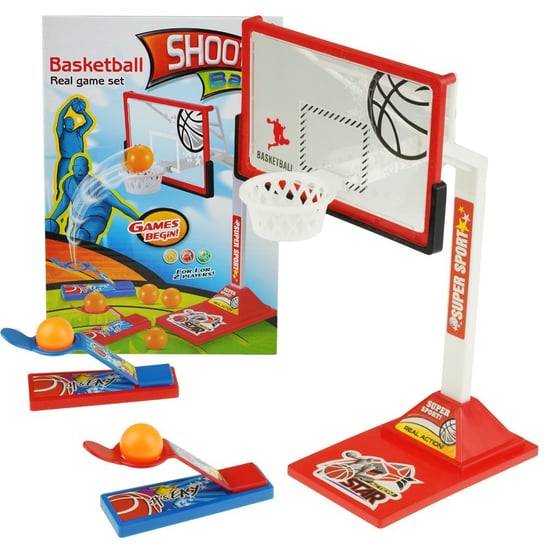 Gra zręcznościowa mini koszykówka 2 graczy piłka KinderSafe