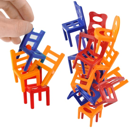 Gra Zręcznościowa Spadające Krzesła 24 Krzesełka ISO TRADE Iso Trade