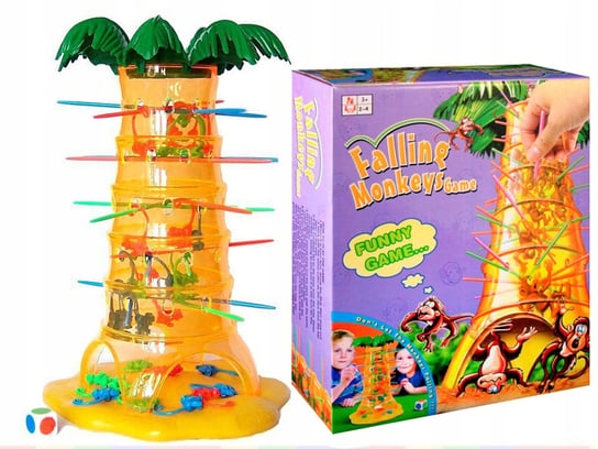 Gra Zręcznościowa Spadające Małpki Pegaz Toys Pegaz Toys