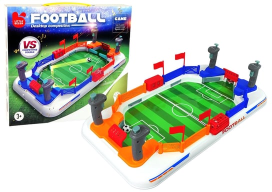 Gra Zręcznościowa Stołowa Piłkarzyki Mini Piłka Nożna Lean Toys