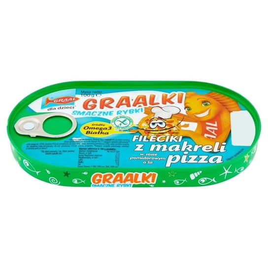 .Graal Graalki Fileciki z Makreli w sosie Pomidorowym A'la Pizza 100g Graal