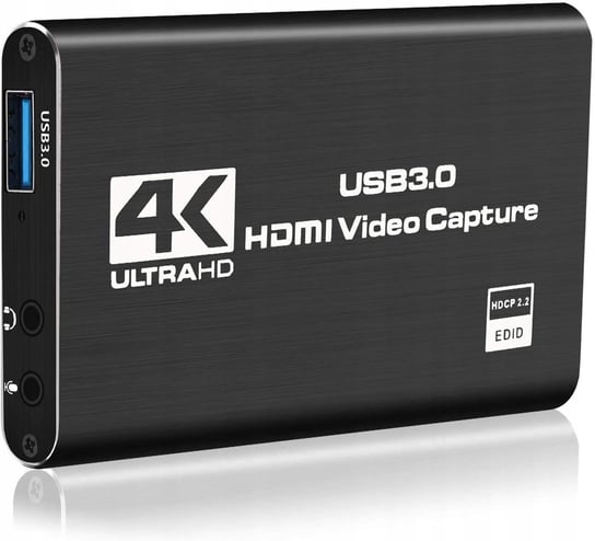 Grabber HDMI 4K Nagrywarka Obrazu do PC USB OBS Inna producent