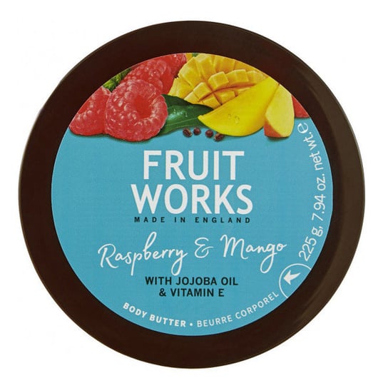 Grace Cole, Fruit Works, masło do ciała Malina & Mango, 225 ml Grace Cole