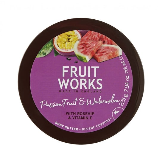 Grace Cole, Fruit Works, masło do ciała Marakuja & Arbuz, 225 ml Grace Cole