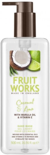 Grace Cole, Fruit Works, mydło do rąk Kokos & Limonka, 500 ml Grace Cole
