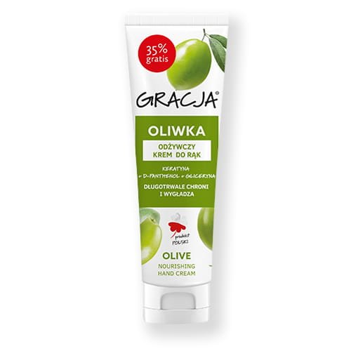 Gracja, Oliwka, krem odżywczy do rąk, 100 ml Gracja