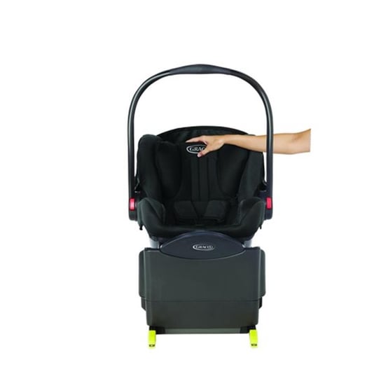 Graco, Snugride I-Size, Fotelik samochodowy, 0-13 kg, Midnight Black Graco