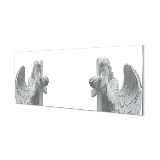 Grafika obraz na szkle TULUP Modlitwa anioły 125x50 cm cm Tulup