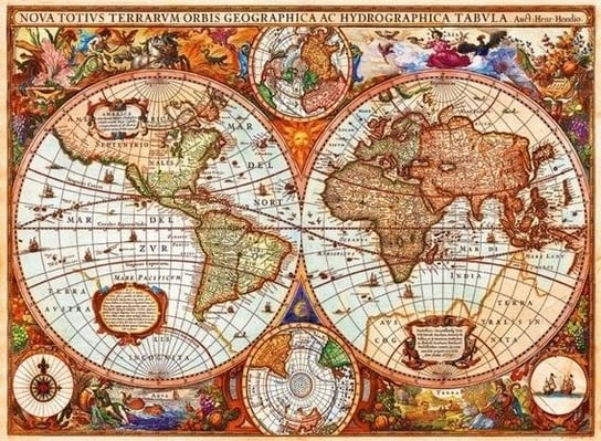 Grafika, puzzle, Collage, Alfons Mucha, 3000 el. Grafika