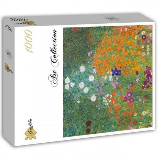 Grafika, puzzle, Kwiaty w ogrodzie Gustav Klimt, 1000, el. Grafika