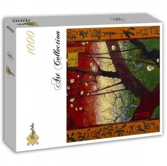 Grafika, puzzle, Kwitnące drzewo wiśni Van Gogh, 1000, el. Grafika