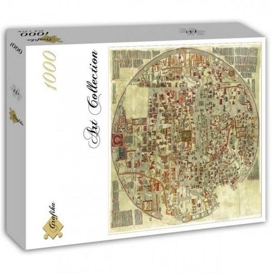Grafika, puzzle, Mapa Ebstorf - Mapa świata XII wieku, 1000, el. Grafika
