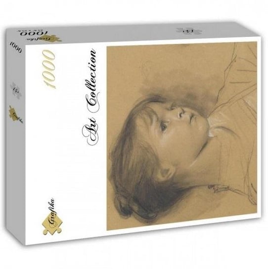 Grafika, puzzle, Młoda dziewczyna Gustav Klimt, 1000, el. Grafika