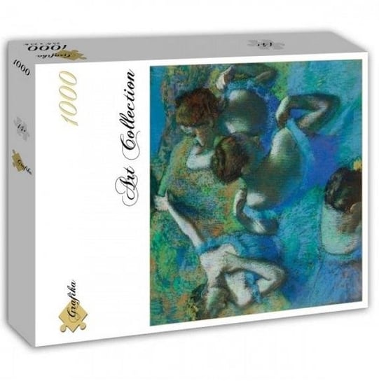 Grafika, puzzle, Niebieskie tancerki Edgar Degas, 1000, el. Grafika