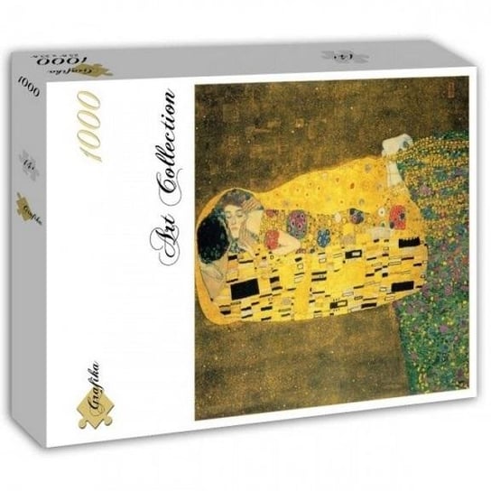 Grafika, puzzle, Pocałunek Gustav Klimt, 1000, el. Grafika