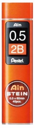 Grafity ołówkowe PENTEL AinStein 0,5 2B 40SZT XL Pentel