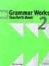Grammar Works 2 Teacher's Book Gammidge Mick