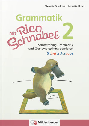 Grammatik mit Rico Schnabel, Klasse 2 - silbierte Ausgabe Mildenberger