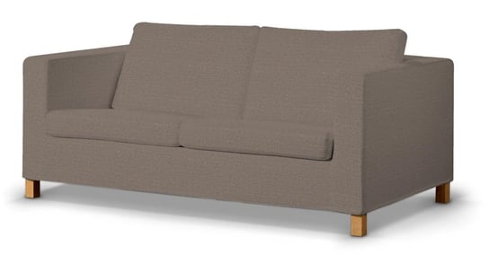 Granada, Pokrowiec na sofę Karlanda rozkładaną, krótki, brązowy o wyraźnej strukturze Dekoria