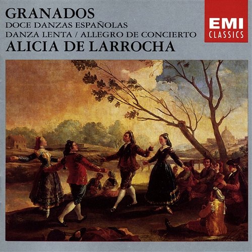 Granados: 12 Danzas españolas, Danza lenta & Allegro de concierto Alicia de Larrocha