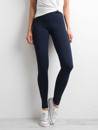 Granatowe legginsy Basic-XL Basic Feel Good