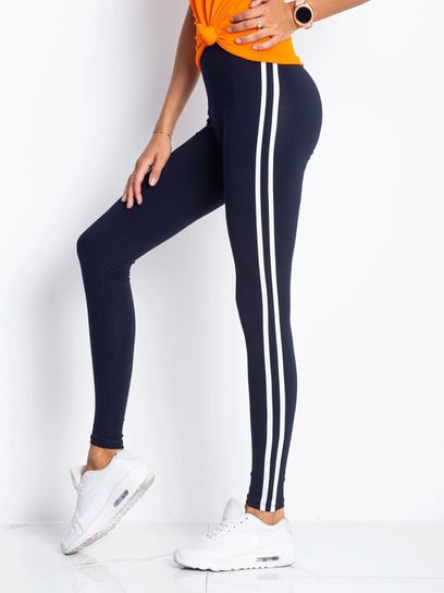 Granatowe legginsy Buzz-M Basic Feel Good