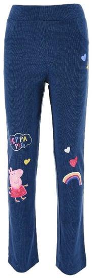 Granatowe spodnie jeansowe dla dziewczynki Świnka Peppa rozmiar 104 cm Hasbro