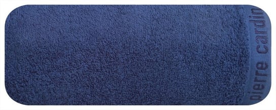 Granatowy klasyczny ręcznik 50X90 PIERRE CARDIN EVI Eurofirany