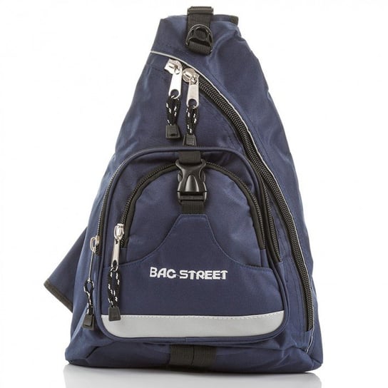 Granatowy Młodzieżowy Plecak Sportowy Na Jedno Ramię 4033-Db Bag Street