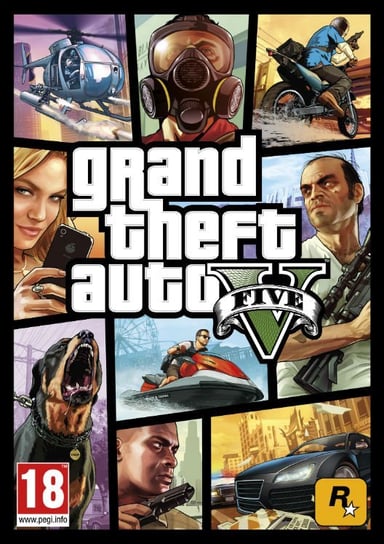 Grand Theft Auto V + Megalodon Shark Card Rockstar Games