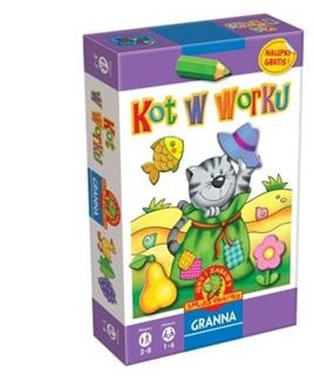 Granna, gra edukacyjna Kot w worku Granna