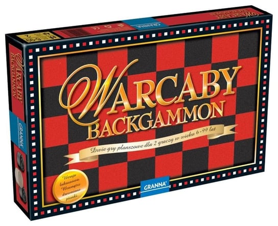 Granna, gry logiczne Warcaby i Backgammon Granna