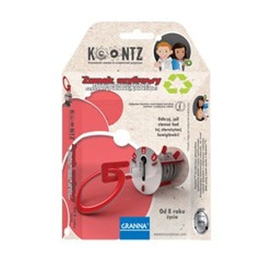 Granna Koontz, puzzle naukowe 3D Zamek szyfrowy Granna