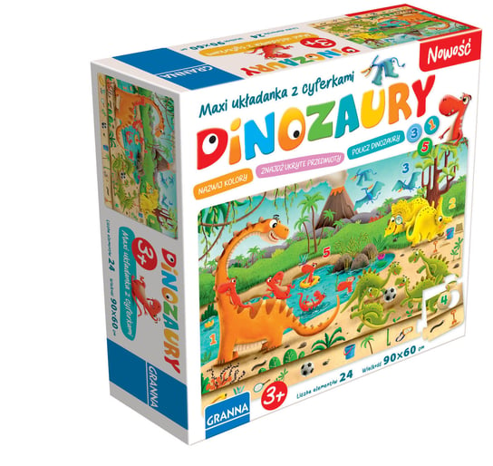 Granna, Puzzle Maxi Dinozaury Granna