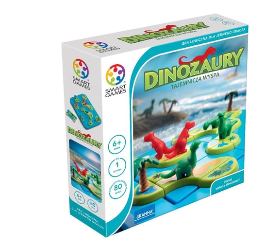 Granna Smart Games, gra planszowa Dinozaury Granna