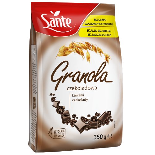 Granola czekoladowa 350g Sante