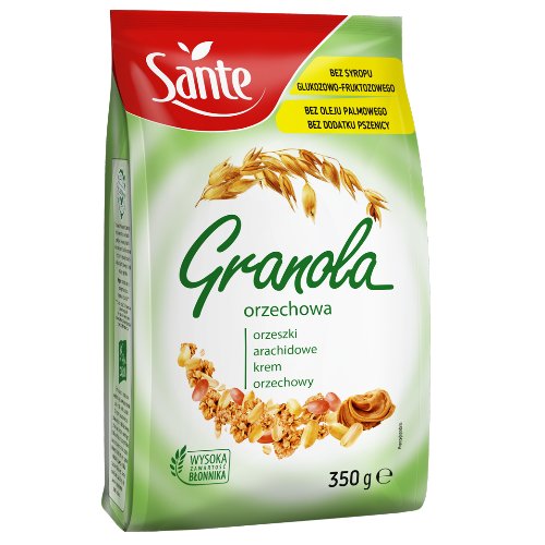 Granola orzechowa 350g Sante