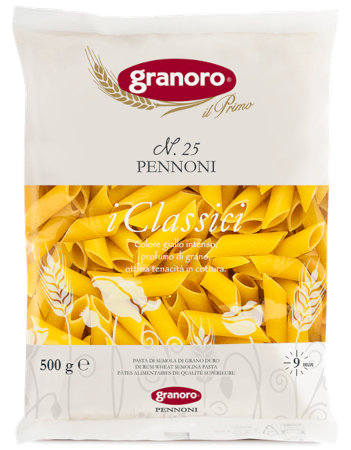 Granoro Pennoni n.25 Włoski Makaron rurki 500g GRANORO