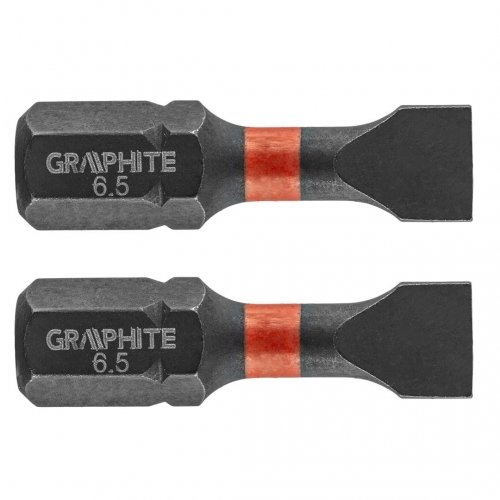 GRAPHITE Bity udarowe SL6.5 x 25 mm, 2 szt. 56H511 Graphite