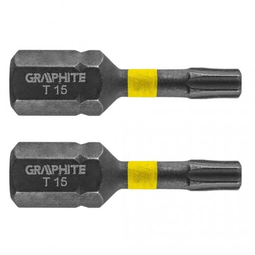 GRAPHITE Bity udarowe TX15 x 25 mm, 2 szt. 56H512 Graphite