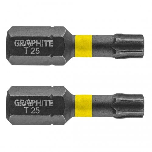 GRAPHITE Bity udarowe TX25 x 25 mm, 2 szt. 56H514 Graphite
