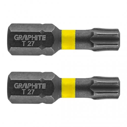 GRAPHITE Bity udarowe TX27 x 25 mm, 2 szt. 56H515 Graphite