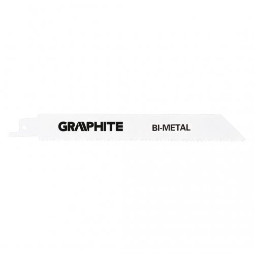 GRAPHITE Brzeszczoty bagnetowe 150 x 20 x 0.9 mm, 10/14TPI, kpl. 2 szt. 57H950 Graphite