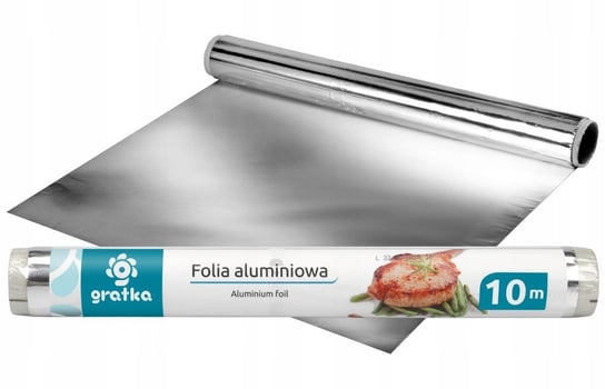 Gratka Folia Aluminiowa 10Mx28Cm Rolka ravi