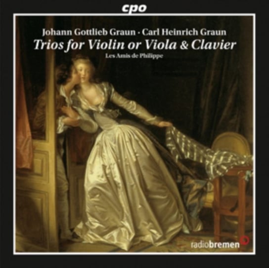 Graun: Trios For Violin Or Viola & Clavier Les Amis de Philippe