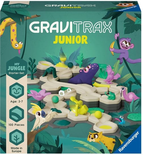 Gravitrax Junior Zestaw Startowy Dżungla, Ravensburger Gravitrax