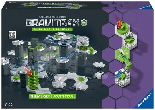 Gravitrax Pro Zestaw Drop'n'roll, 190 el. Gravitrax