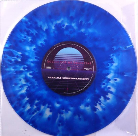 Gravity / Radioactive (Blue Swirl) Bullet for My Valentine