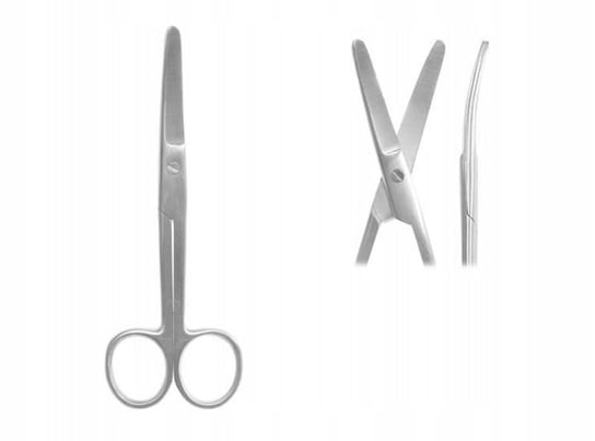 Great Care - Nożyczki operacyjne T/T zag. 14,5cm, Wyrób medyczny Weldon Instruments